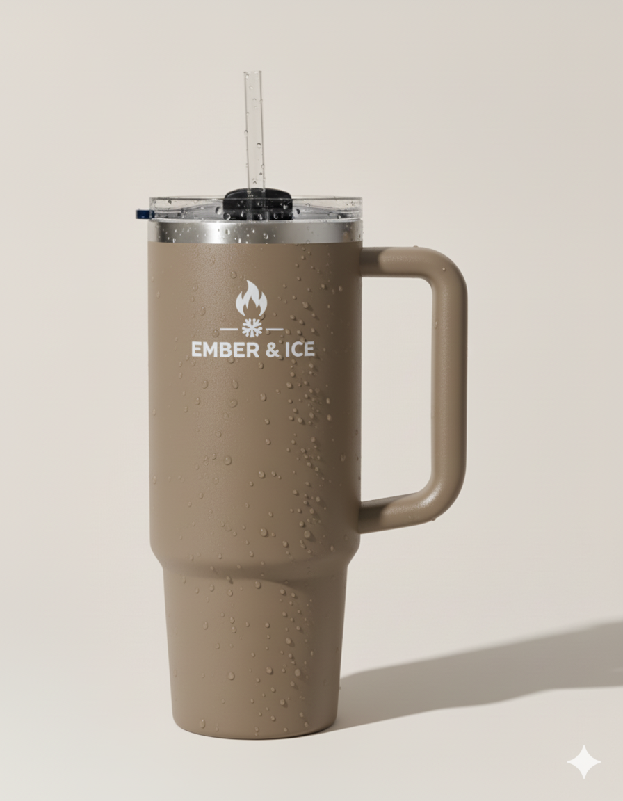 Ember & Ice DrinkFles Beige